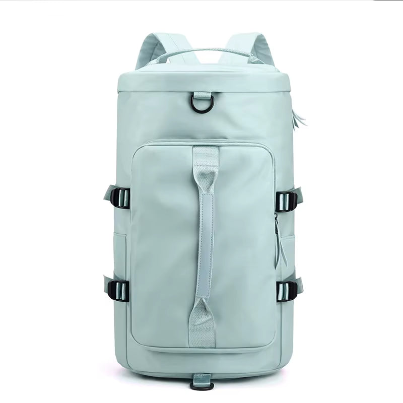 Outdoor Backpack Waterproof Sports Travel Backpack Fitness Backpack Large Capacity Travel Bag Shoe Compartment Backpack ﻿-Ll