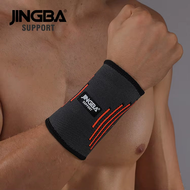 1PCS High Quality Sport Protective Gear Boxing Hand Wraps Support+Weightlifting Bandage Wristband Support