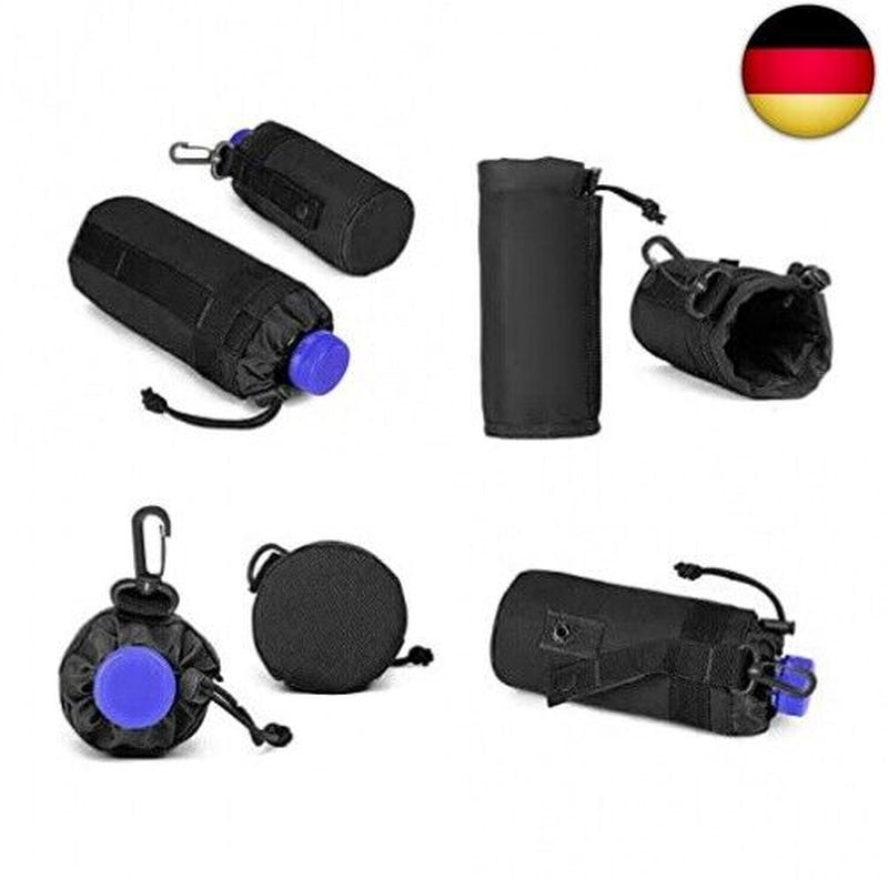 HUNTVP Taktisch Flaschenhalter Militär Trinkflasche Beutel Molle 1000D Nylon