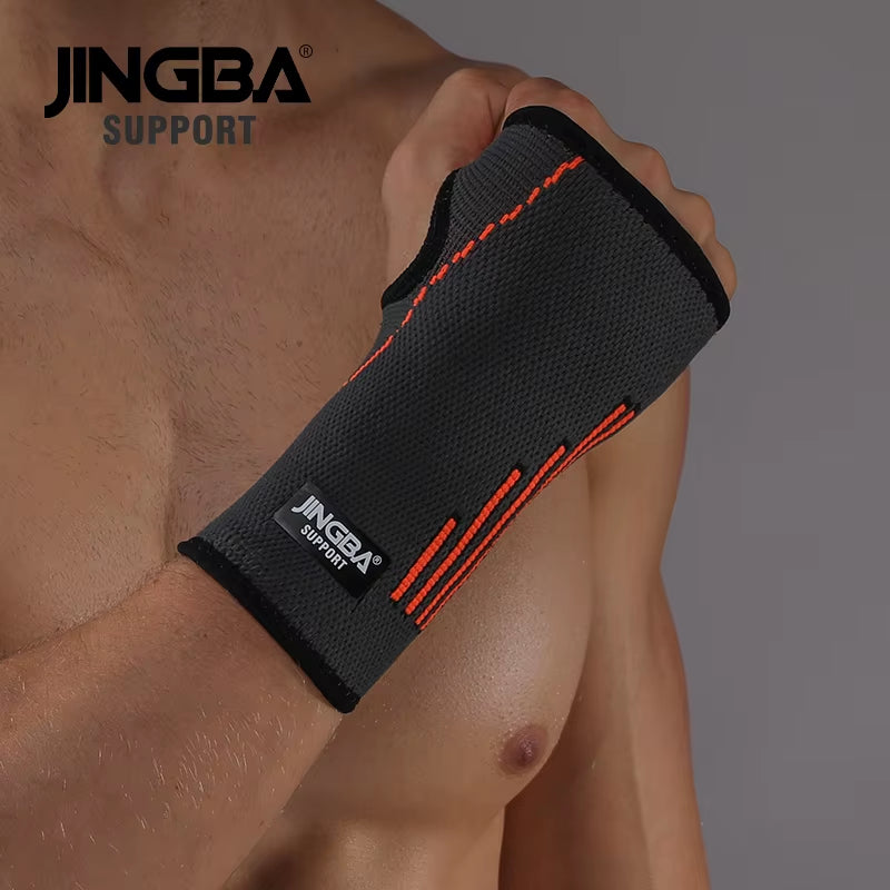 1PCS High Quality Sport Protective Gear Boxing Hand Wraps Support+Weightlifting Bandage Wristband Support