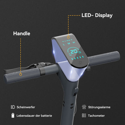 350W Motor Erwachsene Elektroroller Bis 30Km Elektro Scooter E-Scooter Mit ABE