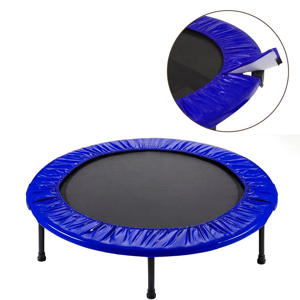 Trampoline Jumping Bed Cover Sponge Protective Cover Edge Surrounding Cloth with Sturdy Mounting Belt Outdoor Falling Protection