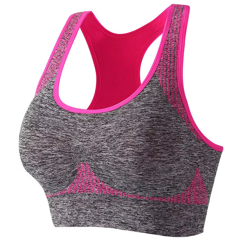 Women'S Workout Sports Bras Fitness Backless Padded Ivy Low Impact Bra Yoga Crop Tank Top