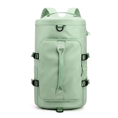 Outdoor Backpack Waterproof Sports Travel Backpack Fitness Backpack Large Capacity Travel Bag Shoe Compartment Backpack ﻿-Ll